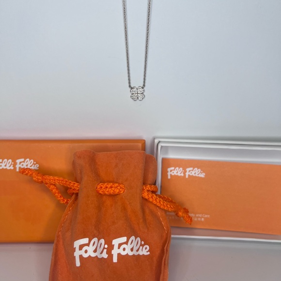Folli Follie Rose Gold Necklace - Picture 1 of 4